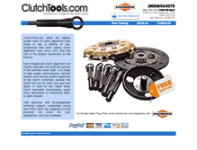 Tablet Screenshot of clutchtools.com